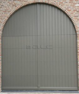 Verticaal gelijnde panelen